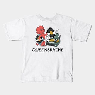 quuens devil record Kids T-Shirt